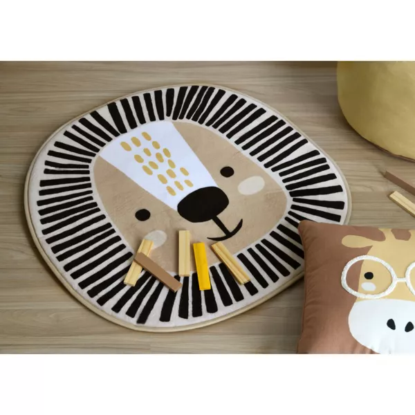 Tappeto Morbido Per Cameretta – Antiscivolo, Adatto A Pavimento Riscaldato, Design Delicato