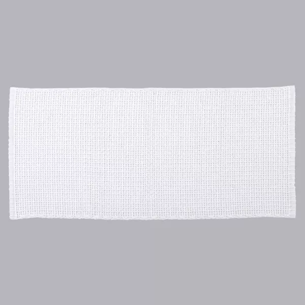 Tapis de salon coton (50 x 120 cm) Mimetisme Blanc