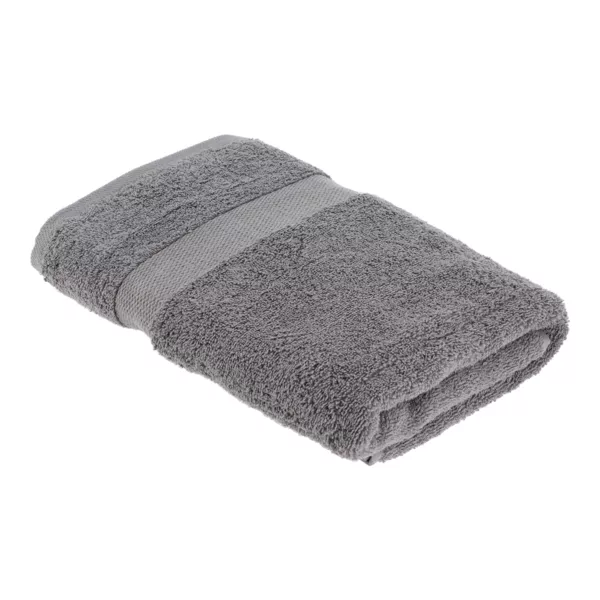 Serviette de bain coton (70 x 130 cm) Timeless Grise