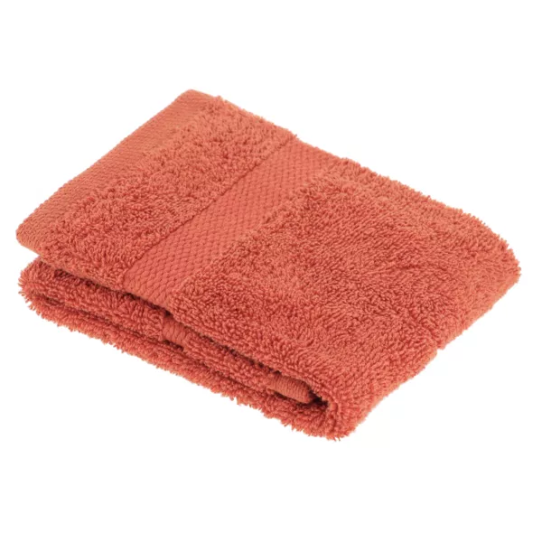 Badhanddoek katoen (30 x 50 cm) Timeless Terracotta
