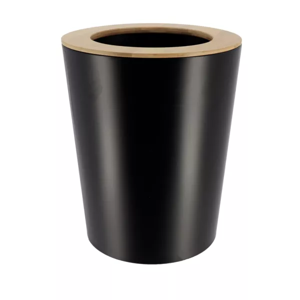 Poubelle salle de bain 5L Purebamboo Noir