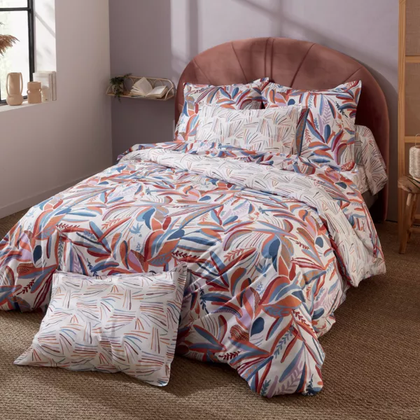 Housse de couette coton (300 x 240 cm) Perroquet Salsa Multicolore