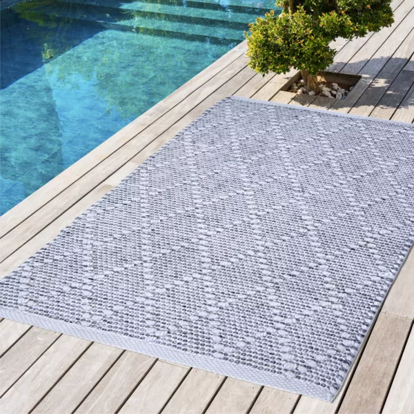 Outdoor vloerkleed (50 x 80 cm) Orlando Parelgrijs