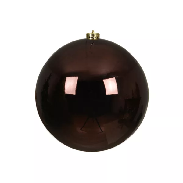 Boule de Noël (D140 mm) Alpine Noir truffé