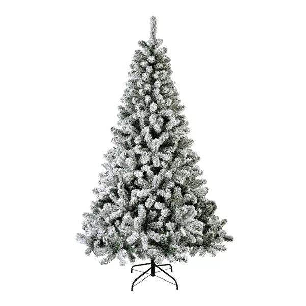 Sapin artificiel de Noël H300 cm King Vert enneigé