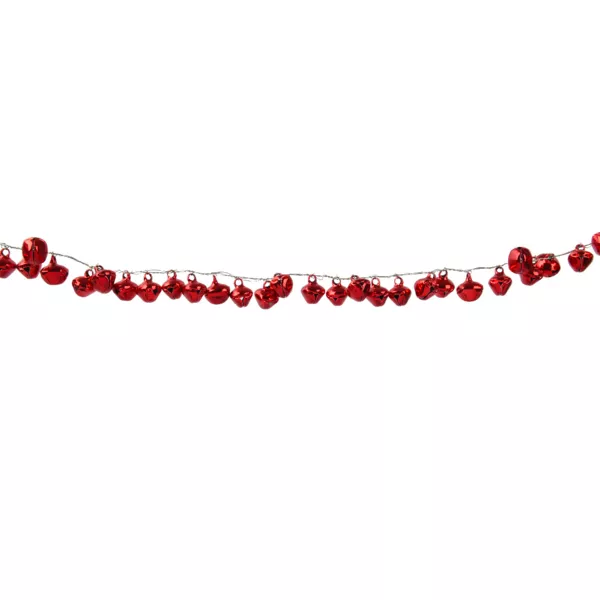 Guirlande déco (1,20 m) Clochettes de montagne Rouge
