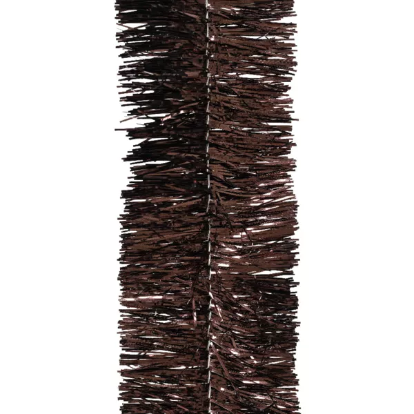 Guirnalda de Navidad (D7,50 cm) Alpine XL Negro Trufado