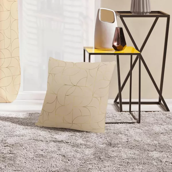 Coussin carré (60 x 60 cm) Louxor Beige