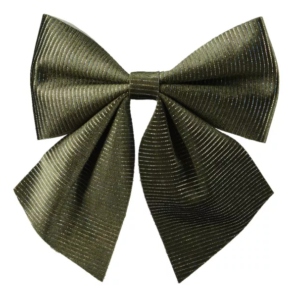 St med 2 julebnd (H15 cm) London chic Grn