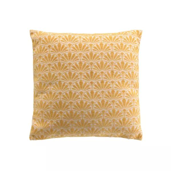 Funda de cojín cuadrada (40 x 40 cm) Echo Amarillo ocre