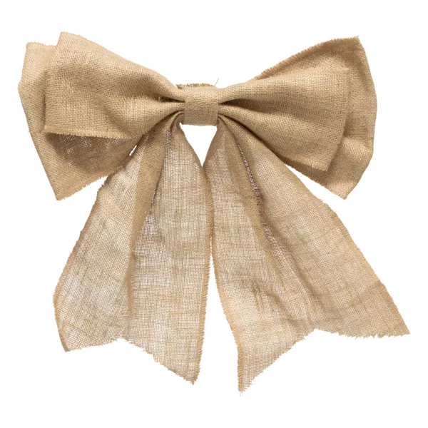 Julebånd i jute (H40 cm) Naturlig Elegance