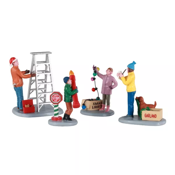 Personnages Lemax Opration dcoration de Nol