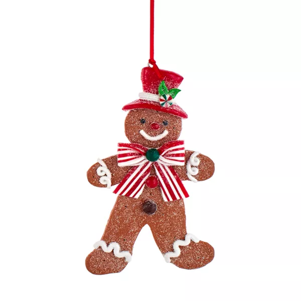 Suspension de Noël (H13 cm) Bonhomme Pain d'épices Martin malin