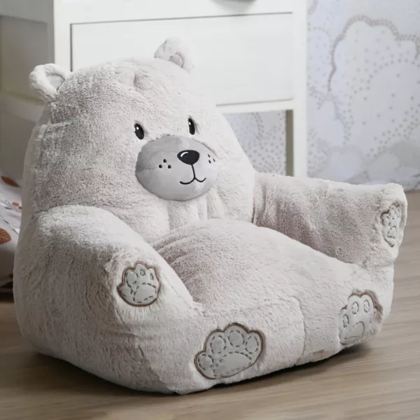 Pouf orso bambino (45 x 45 cm) Jules Beige