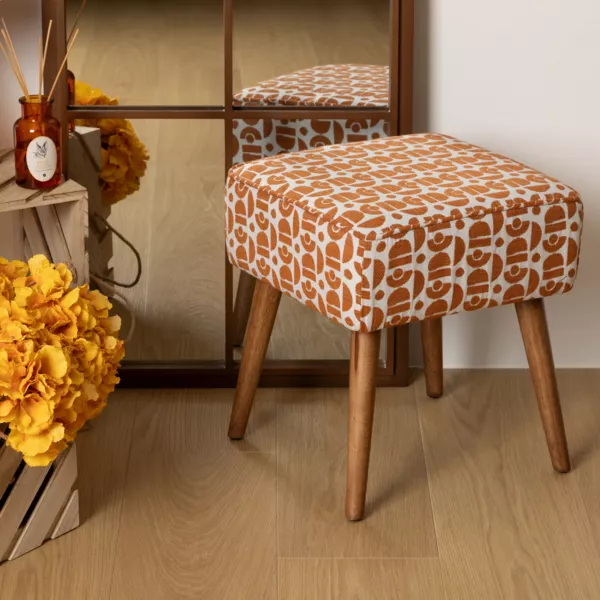 Holzhocker (H42 cm) Chiara Amber