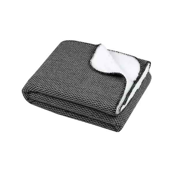 Plaid morbido (130 x 160 cm) Dookie Nero