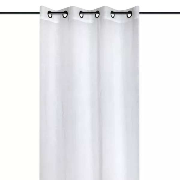 Gordijnen met ogen (140 x 260 cm) Eugénie Wit