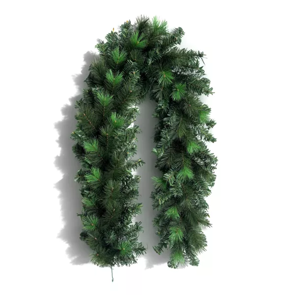 Guirlande de sapin (180 cm - D30) Edmonton Vert