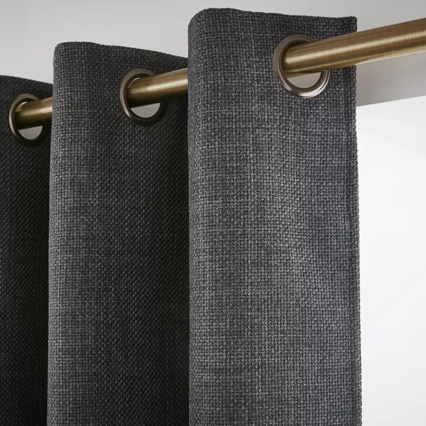 Cortina opaca térmica (140 x 180 cm) Alba Gris antracita