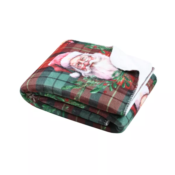 Kerstplaid (130 x 160 cm) Harold Multicolor