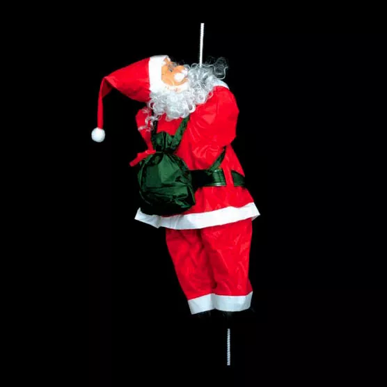 Papá Noel escalador François Alto 60 cm