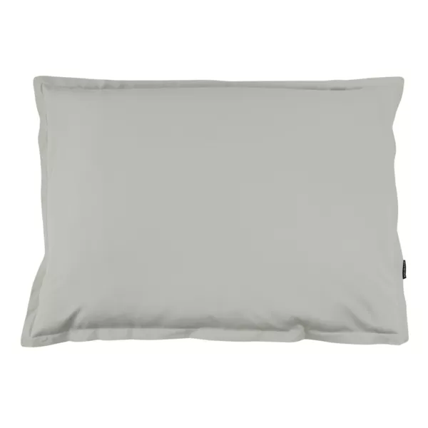 Taie d'oreiller rectangulaire percale de coton (50 x 80 cm) Cali Gris clair
