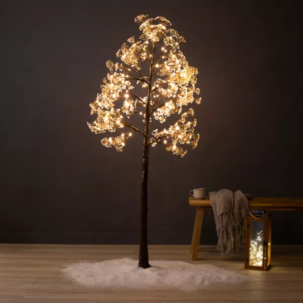 Albero luminoso Gypsophile Altezza 180 cm Bianco caldo