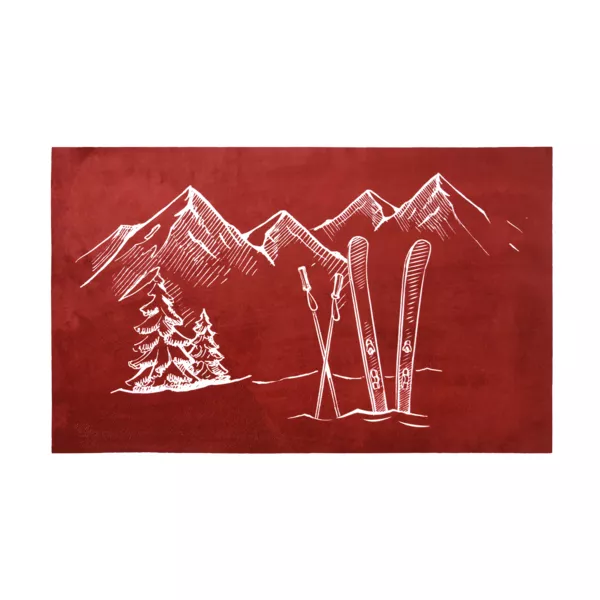 Tapis antidérapant (45 x 75 cm) Bessan Rouge