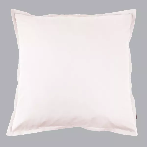 Kussensloop vierkant percal katoen (80 x 80 cm) Cali Poederroze