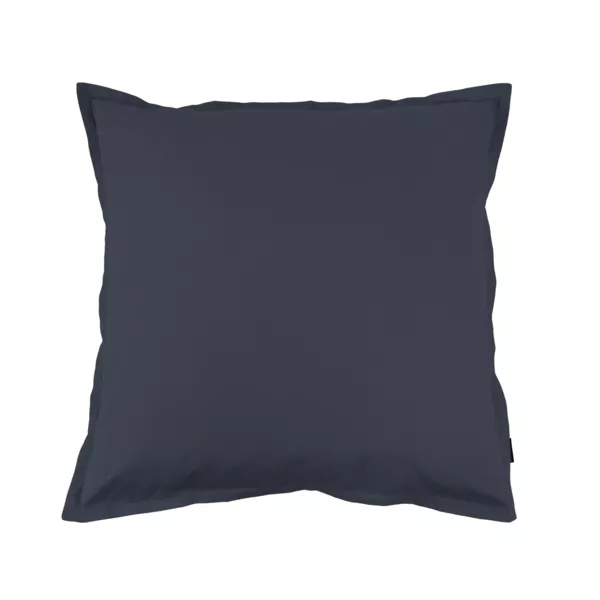 Kussensloop vierkant percal katoen (65 x 65 cm) Cali Donkerblauw
