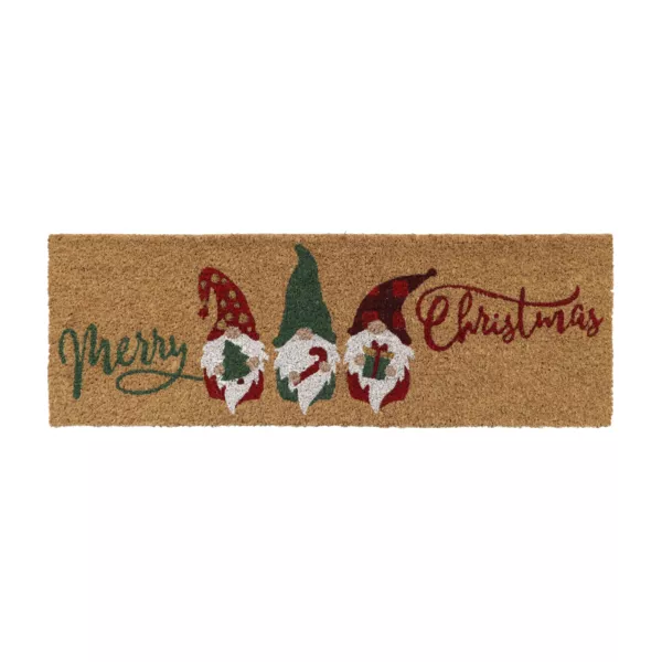 Tapete de Navidad coco (25 x 75 cm) Duendes Navideños Multicolor