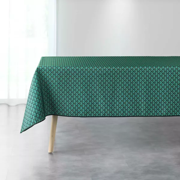 Tovaglia rettangolare antimacchia (L240 cm) Artchic Verde