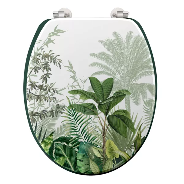 Abattant WC bois (37 x 46 cm) Vagabonde Vert