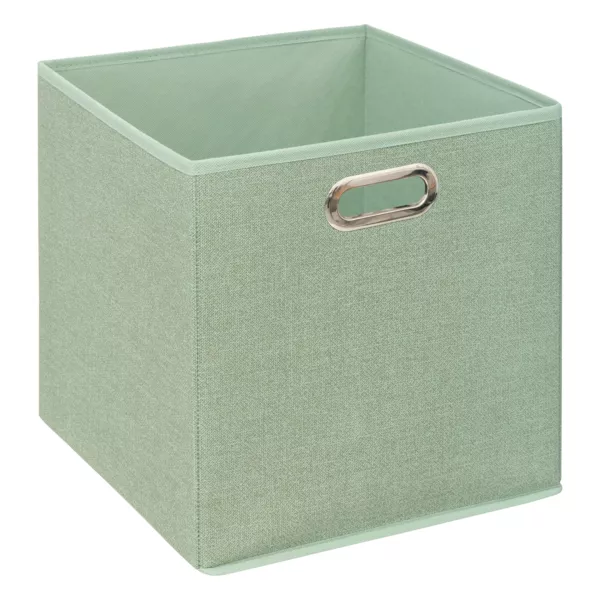 Panier de rangement (31 x 31 cm) Helena Vert sauge