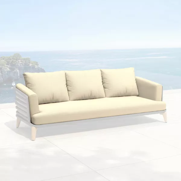 Vervangende kussens voor Bank 3 personen Monte Carlo Beige