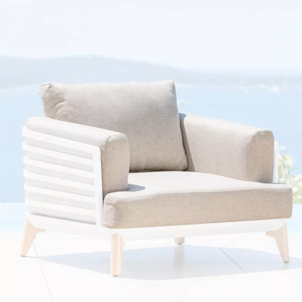 Ersatzpolsterbez�ge f�r Gartensessel Monte Carlo Taupe