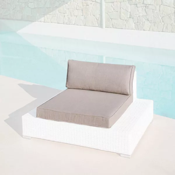 Vervangende kussenhoes voor Fauteuil Palma Taupe