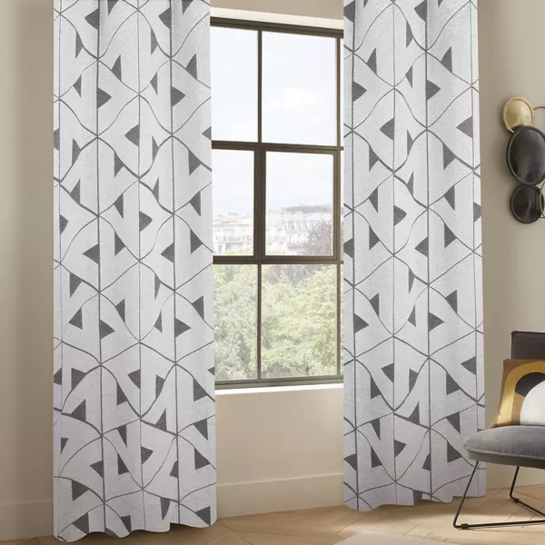 Cortina tejida (140 x 260 cm) Maloé Gris