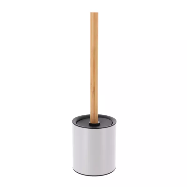 WC-B�rste Metall Purebamboo Hellgrau