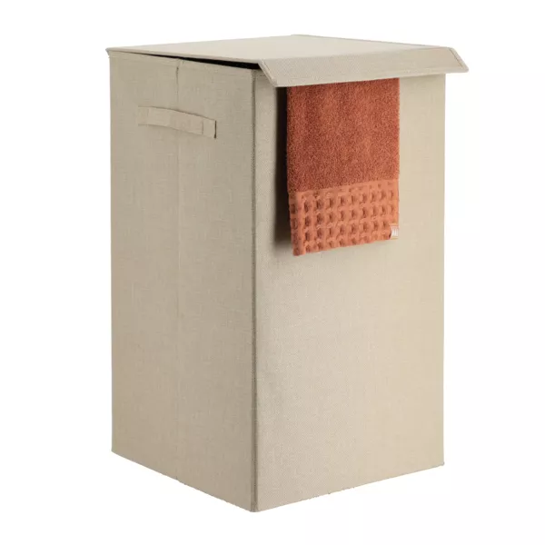 Opvouwbare wasmand (H60 cm) TissuFlex Beige