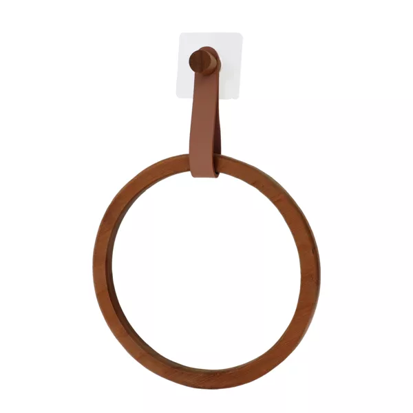 Selvkl�bende h�ndkl�deholder med afrundet design (D21 cm) Season Color Karamel