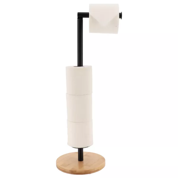 Dérouleur papier toilette avec réserve Harmonie Noir