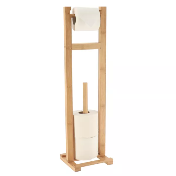 Toiletpapierhouder met reserve Nature bamboe