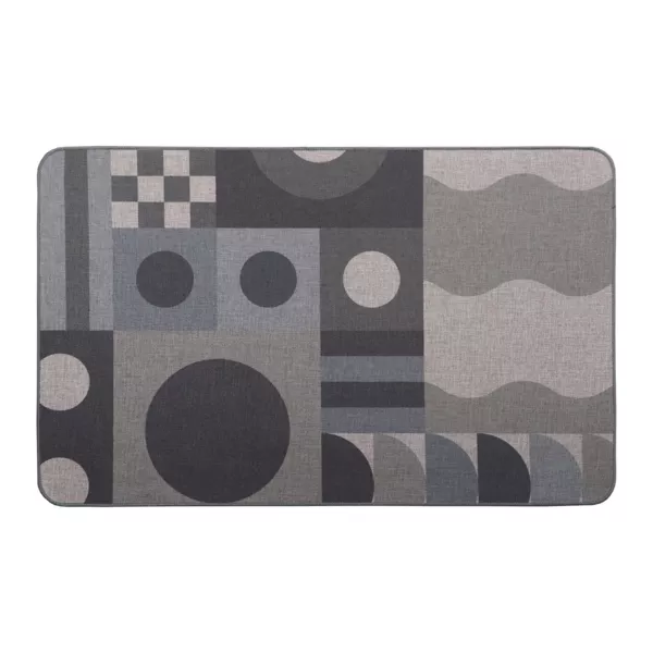 Tapis antidérapant (50 x 80 cm) Geo Gris