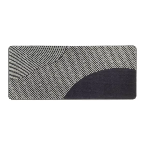 Tapis antidérapant velours (50 x 120 cm) Dune Gris