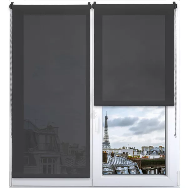 Store enrouleur tamisant (90 x 180 cm) Pure Gris béton