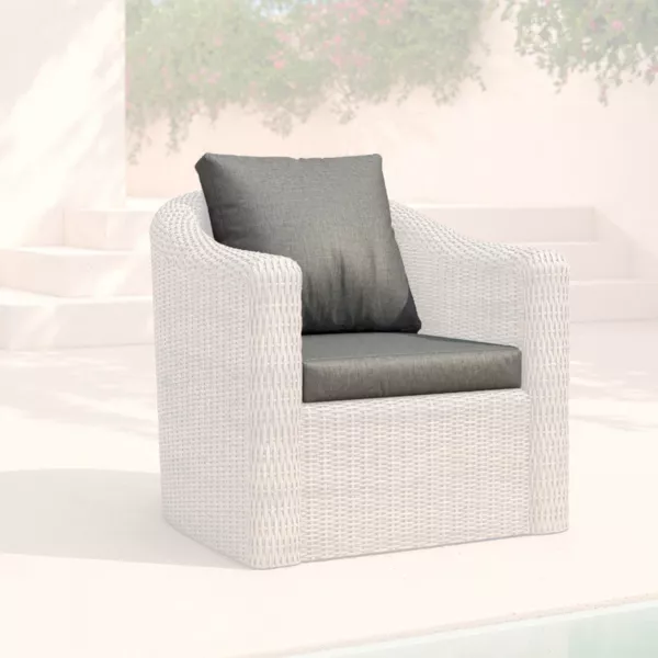 Ersatzpolsterbez�ge f�r Gartensessel Calvi Dunkelgrau