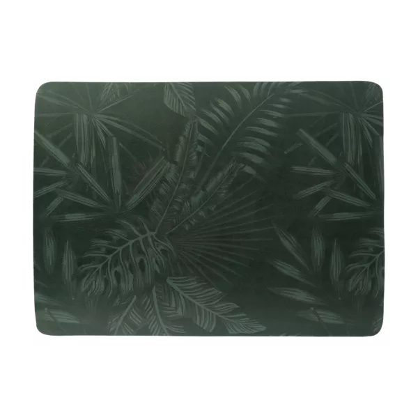 Natuurlijke rubberen antislip badmat (45 x 60 cm) Essential Nature Groen
