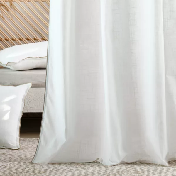 Rideau coton (140 x 260 cm) Helios Blanc