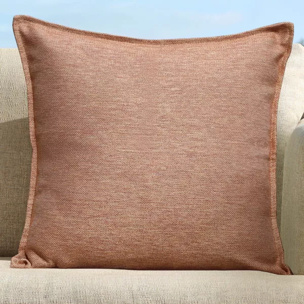 Quadratisches Kissen Outdoor (60 x 60 cm) Kalena Terrakotta